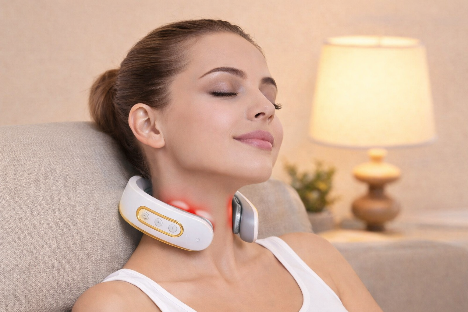 Masajeador Cervical Inteligente - Alivió de tensión y relajación profunda
