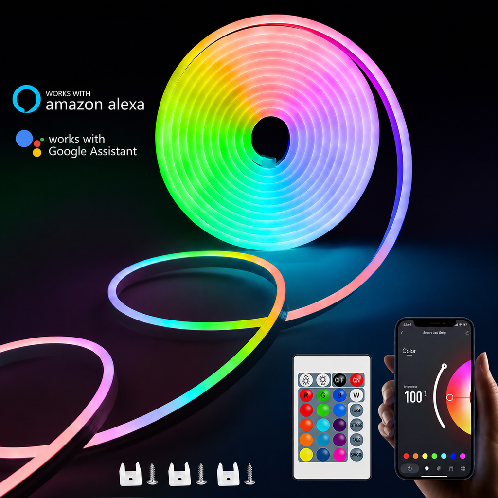 Luces LED Ambiente RGB – Ilumina tu Espacio con Estilo