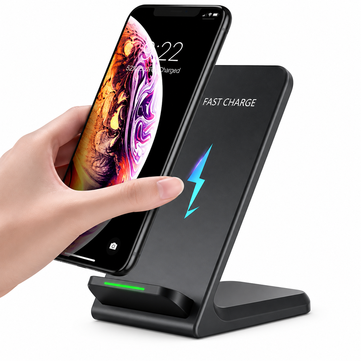 Cargador Inalámbrico Rápido – Carga Sin Cables para tu Smartphone
